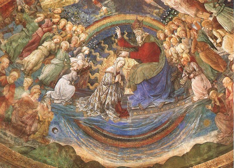 Fra Filippo Lippi Coronation of the Virgin china oil painting image